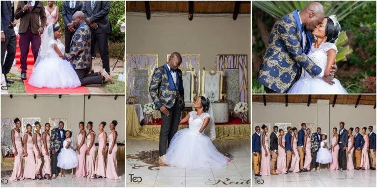 26-Year-Old Physically Disabled Woman, Sinikiwe Kademaunga Shares Her Wedding Photos
